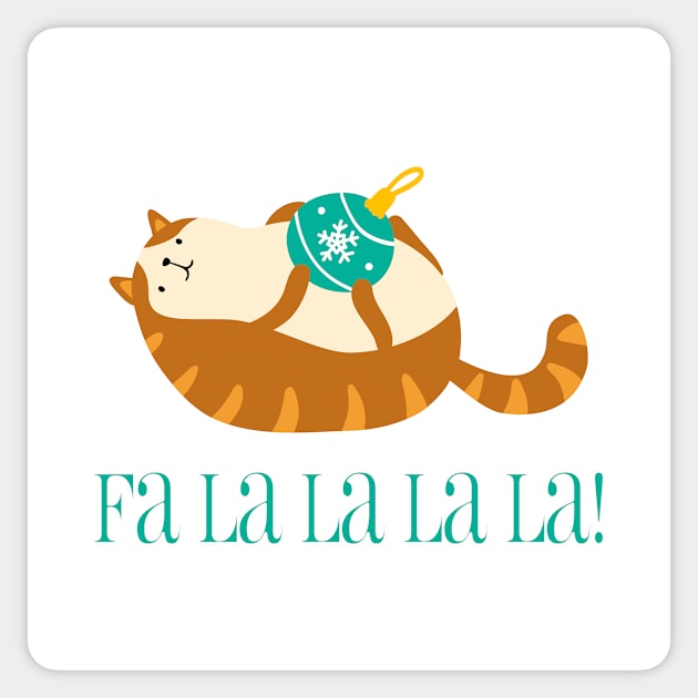 Fa La La La La! Sticker by RainbowAndJackson